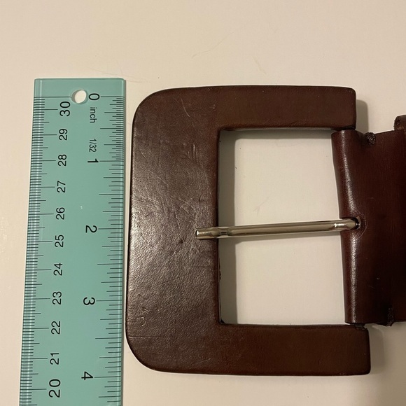 Reptile’s House Milano Brown Genuine Italian Leather Rope Belt main image 7